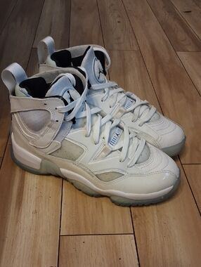 Jordan  White High-Top Basketball Sneakers
